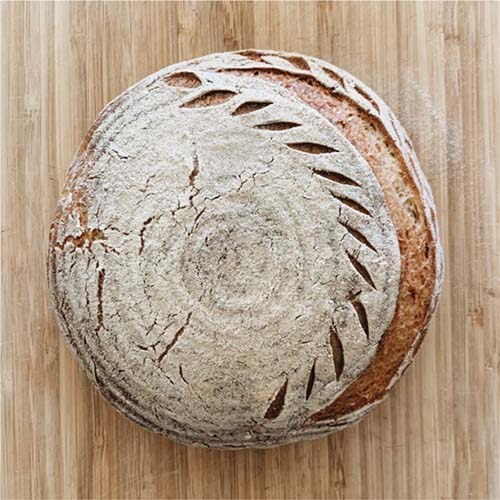 sourdough bread artisan sourdough bread on wood countertop
